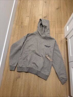 ESSENTIALS Men’s Grey Crewneck Sweatshirt
